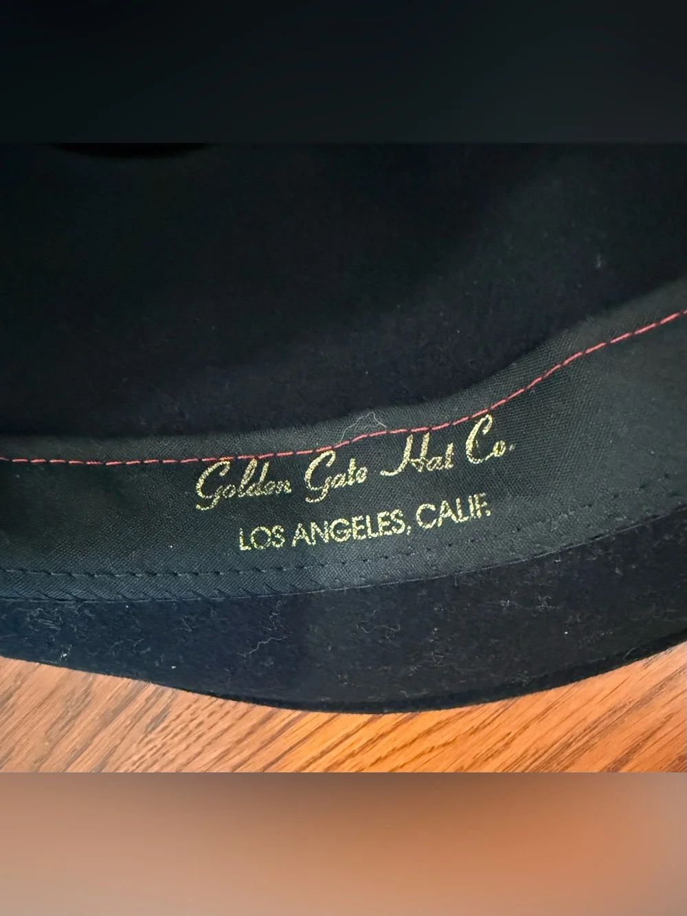Golden Gate Hat Company Softee Crushable Packable Unisex Wool Fedora Black